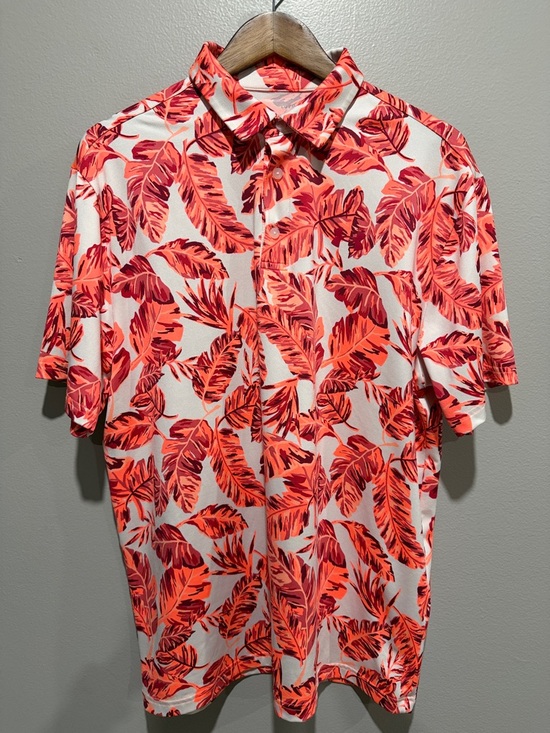 Under Armour Other - Under Armour The Playoff Polo - Red Leaf Print size L